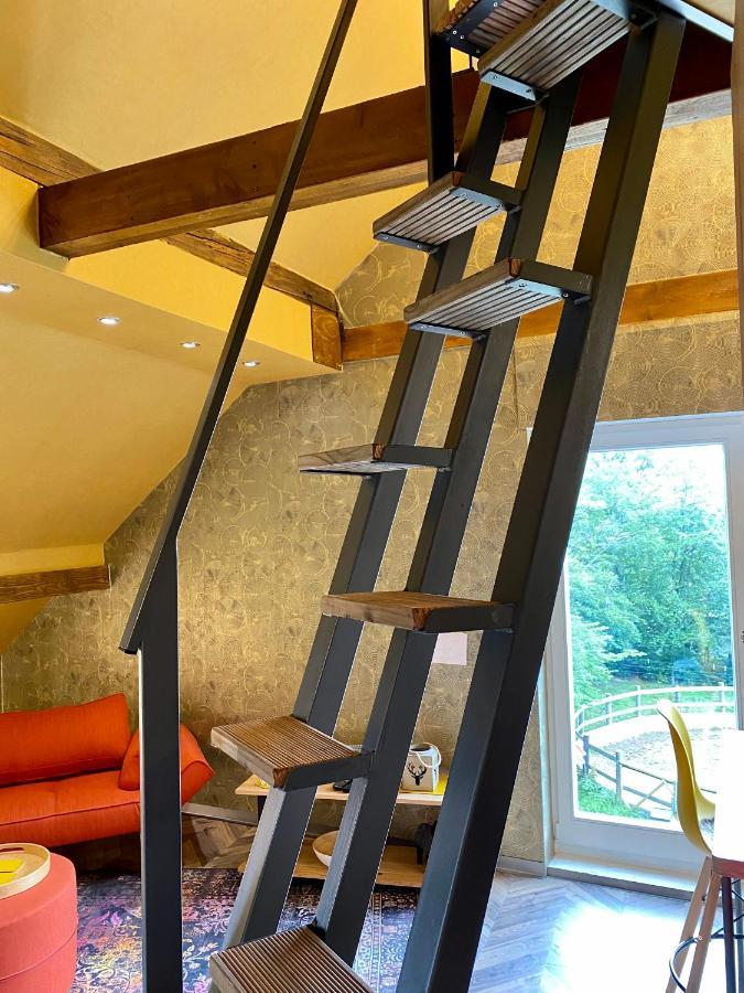 Hof Vierzehnender Im Hohen Venn - 70Qm Maisonette - 2 Schlafzimmer - Wohnkueche - Balkon Mit Grill - Monschau - Eifel - Hunde Willkommen - Islandpferde מראה חיצוני תמונה